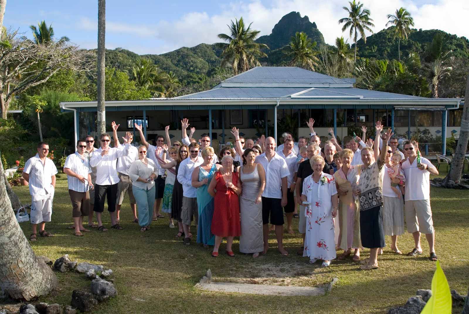 Wedding party at Tamarind House